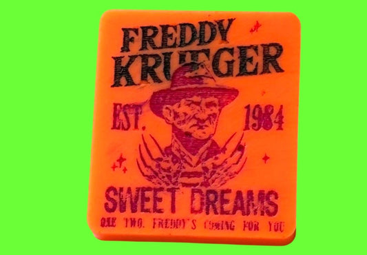 Freddy Krueger wax melt shape