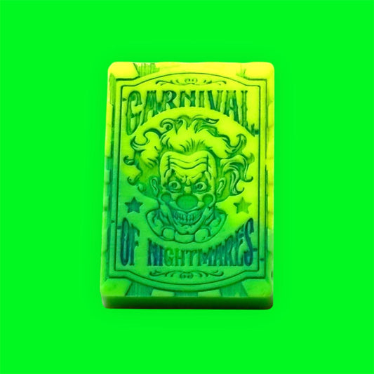 Carnival of Nightmares wax melt shape