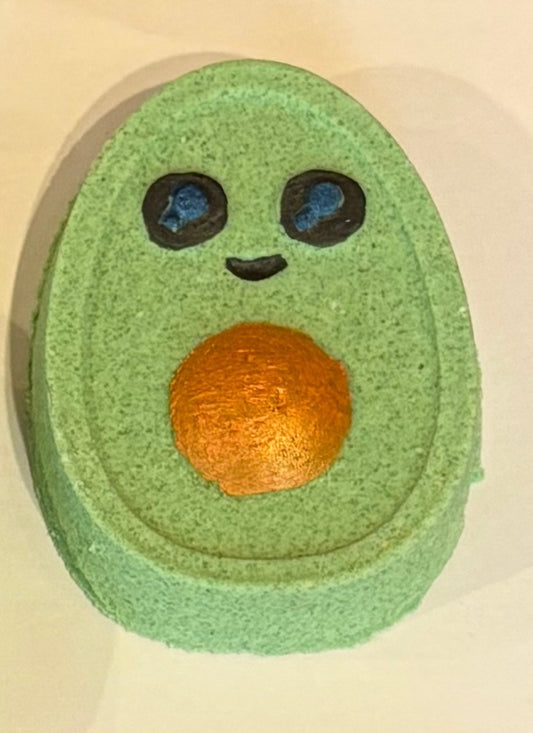 Avocado shaped bath bomb whoopsie