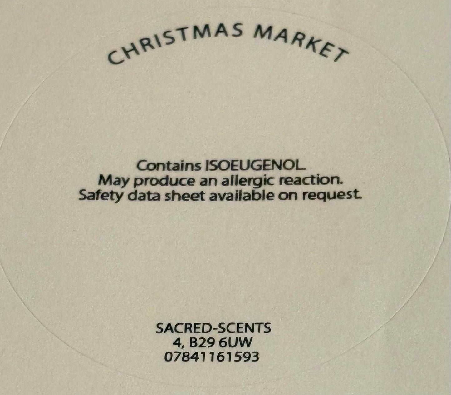 Christmas Market Christmas Wax Melt Clamshell