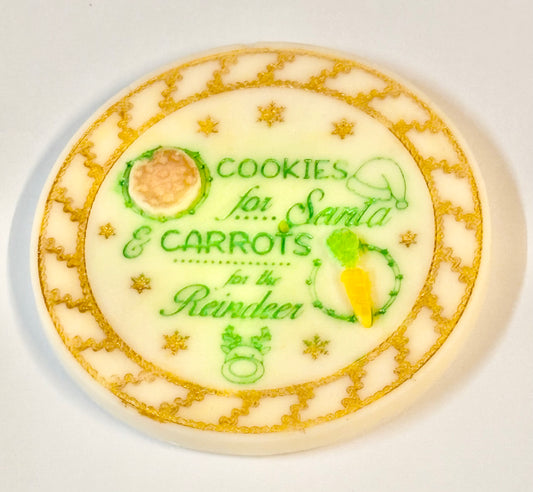Cookies For Santa wax melt shape