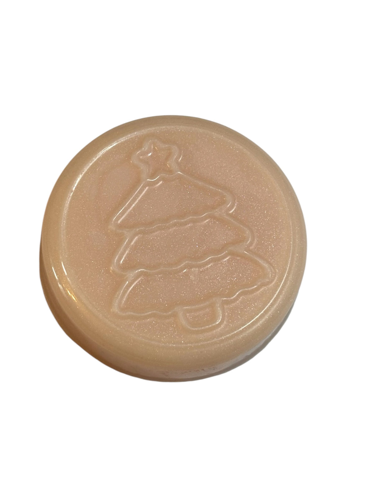 Christmas Tree shaped mini wax melt clamshell