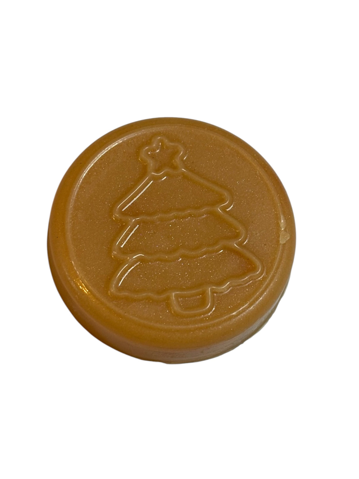 Christmas Tree shaped mini wax melt clamshell