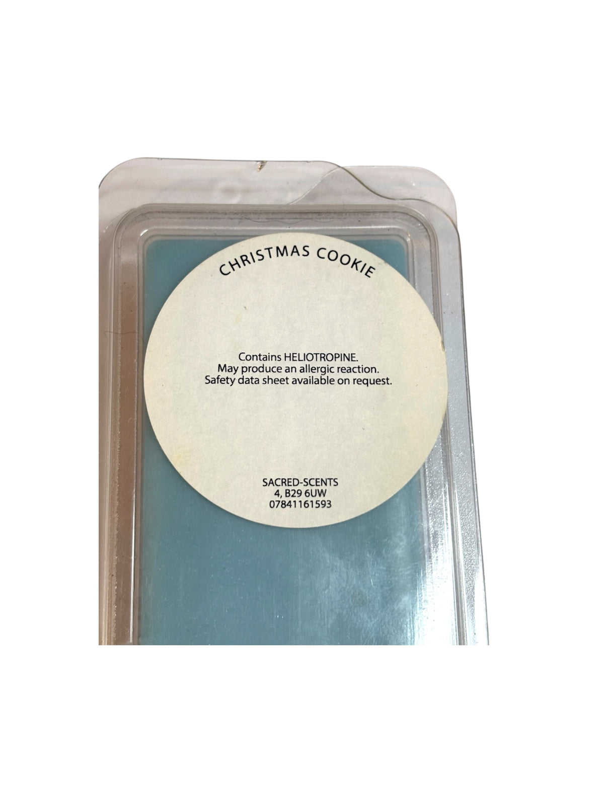 Christmas Cookie Christmas Wax Melt Clamshell
