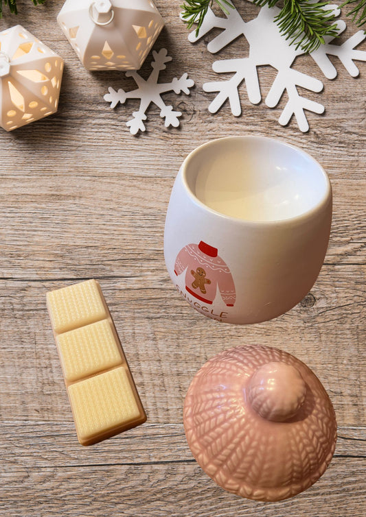 Marshmallow & Gingerbread clamshell