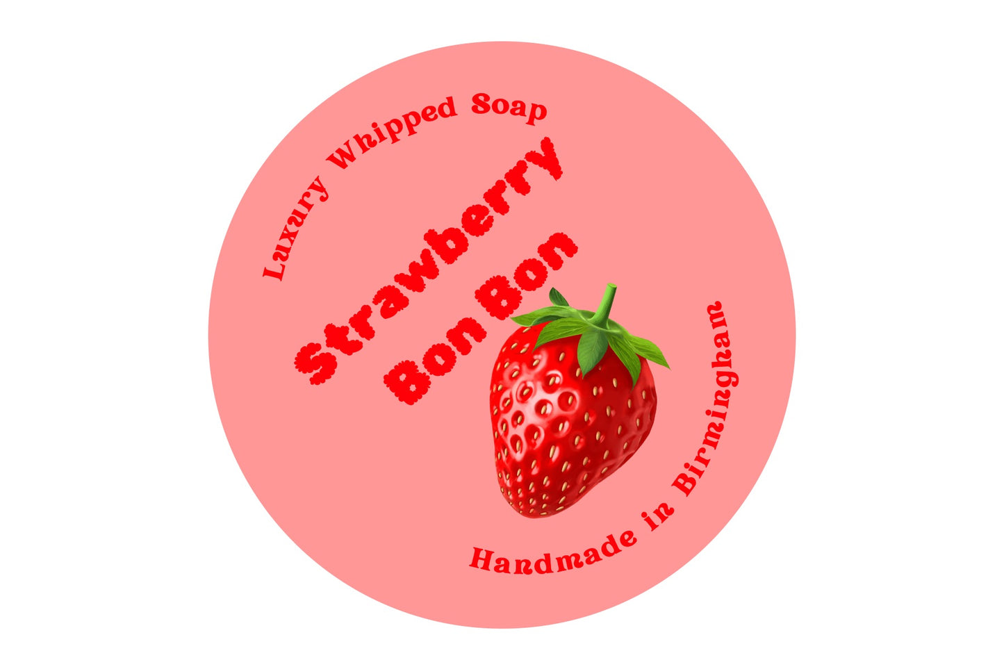 Strawberry Bon Bon Whipped Soap