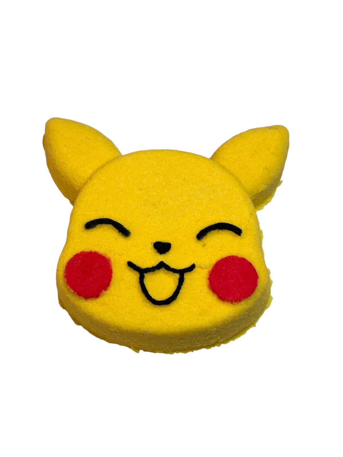 Pikachu shaped bath bomb