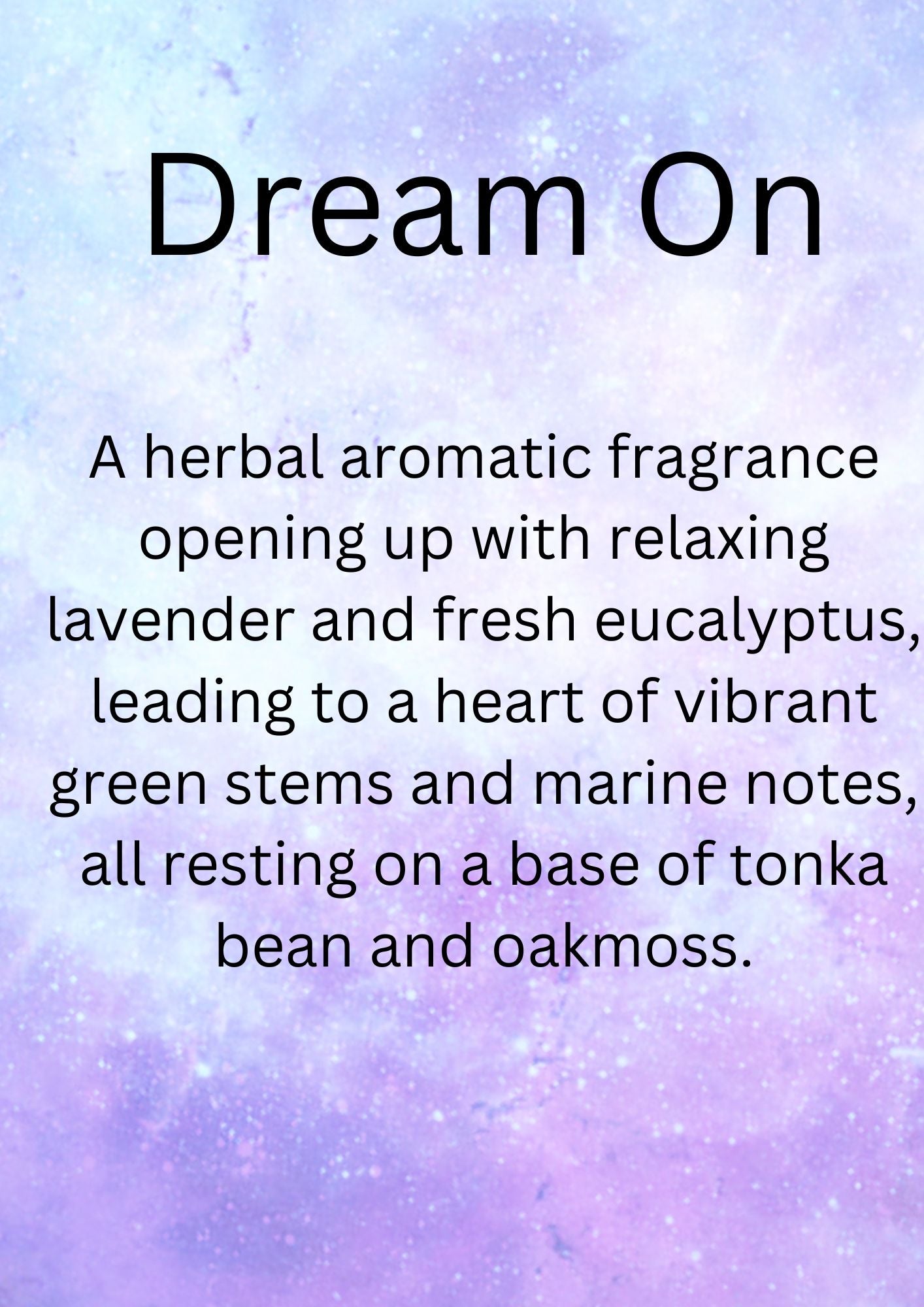 Dream On Wax Melt Clamshell