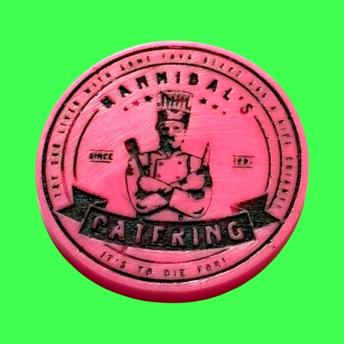 Hannibal’s Catering wax melt shape
