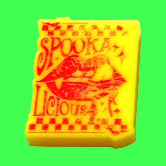Spookalicious wax melt shape