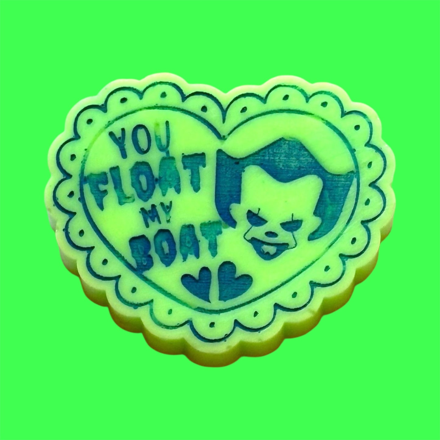 You Float My Boat wax melt shape