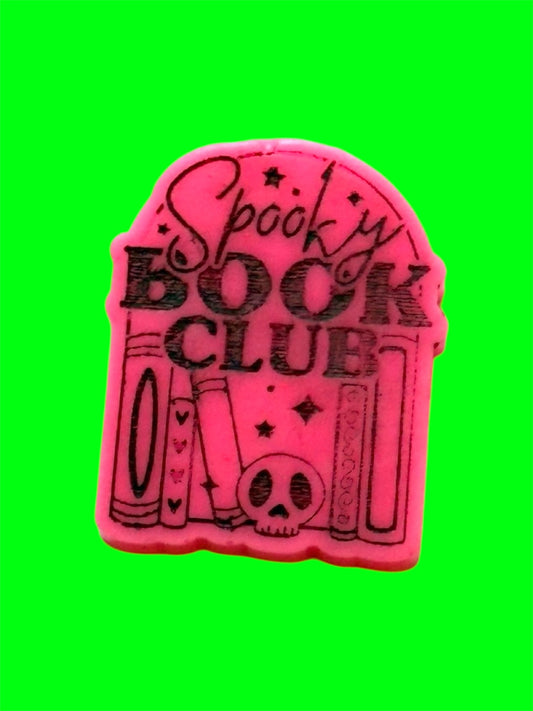 Spooky Book Club wax melt shape