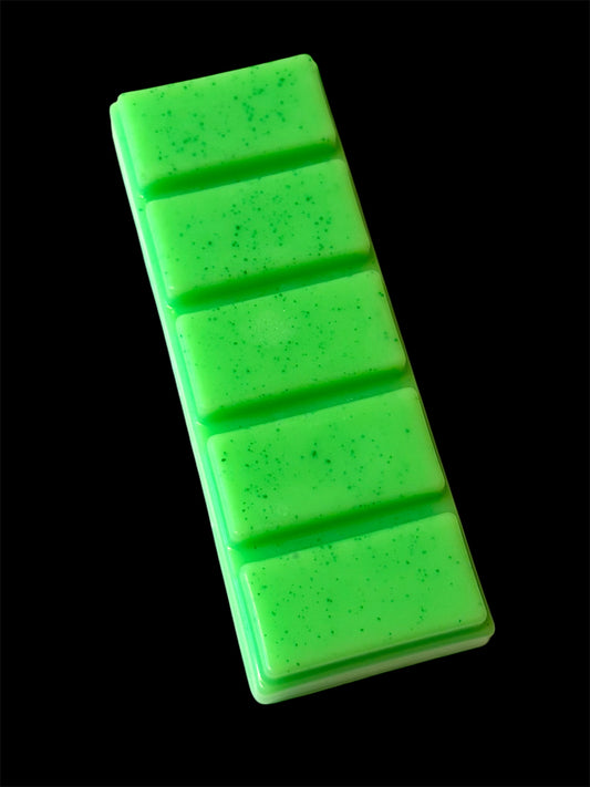 Zingy Lime wax melt clamshell