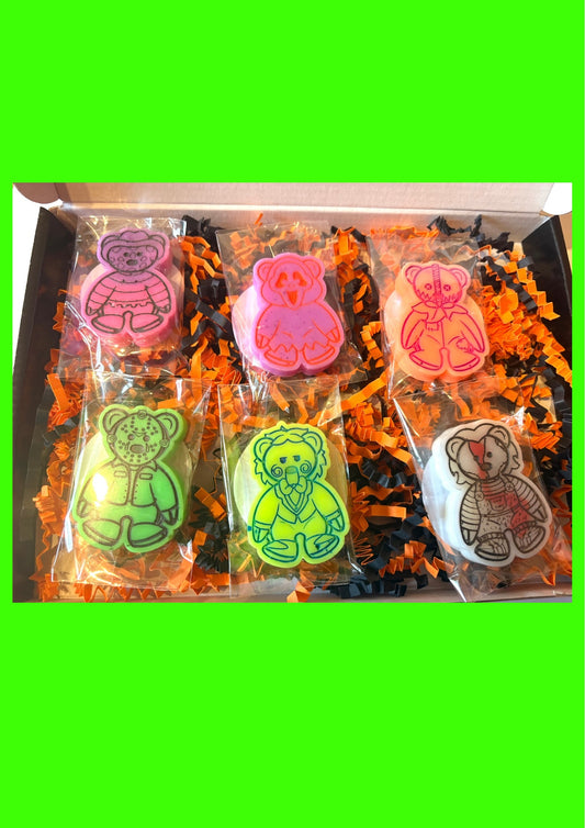 Killer Teddies Halloween wax melt collection