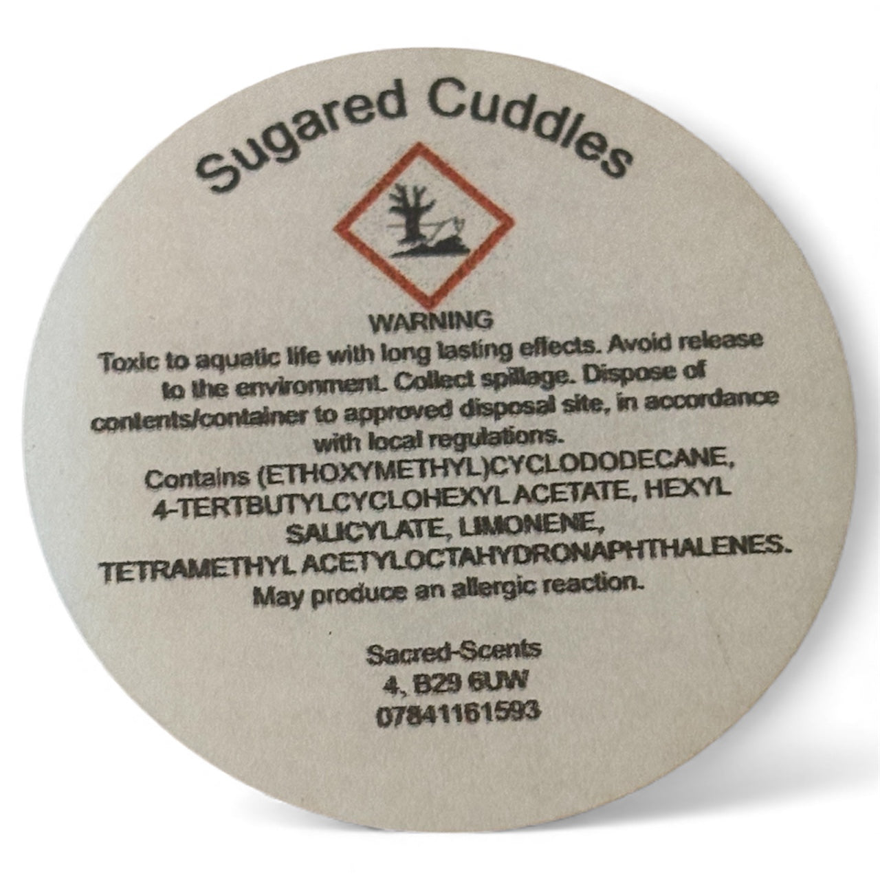 Sugared Cuddles Christmas Wax Melt Clamshell