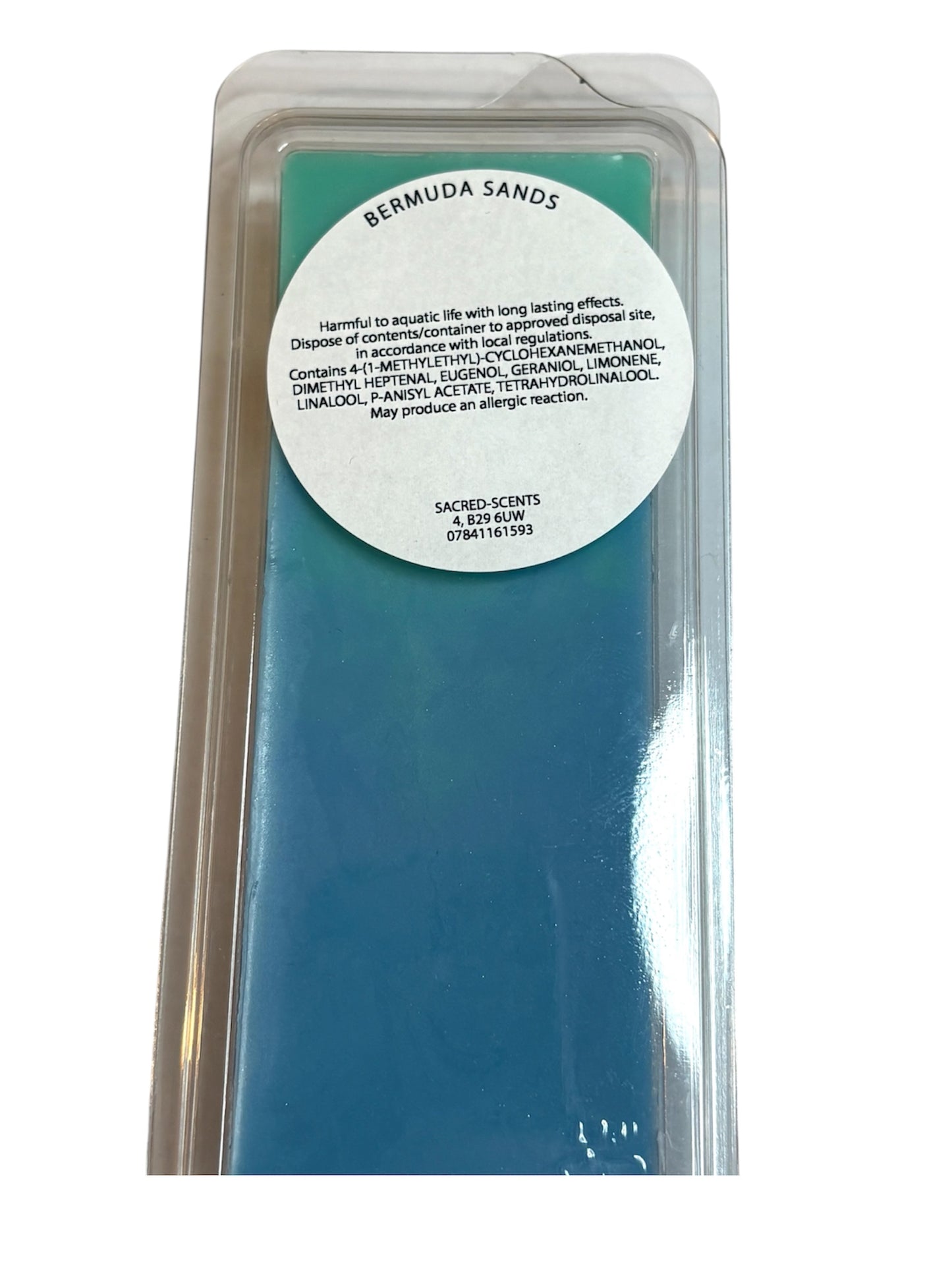 Bermuda Sands Wax Melt Clamshell