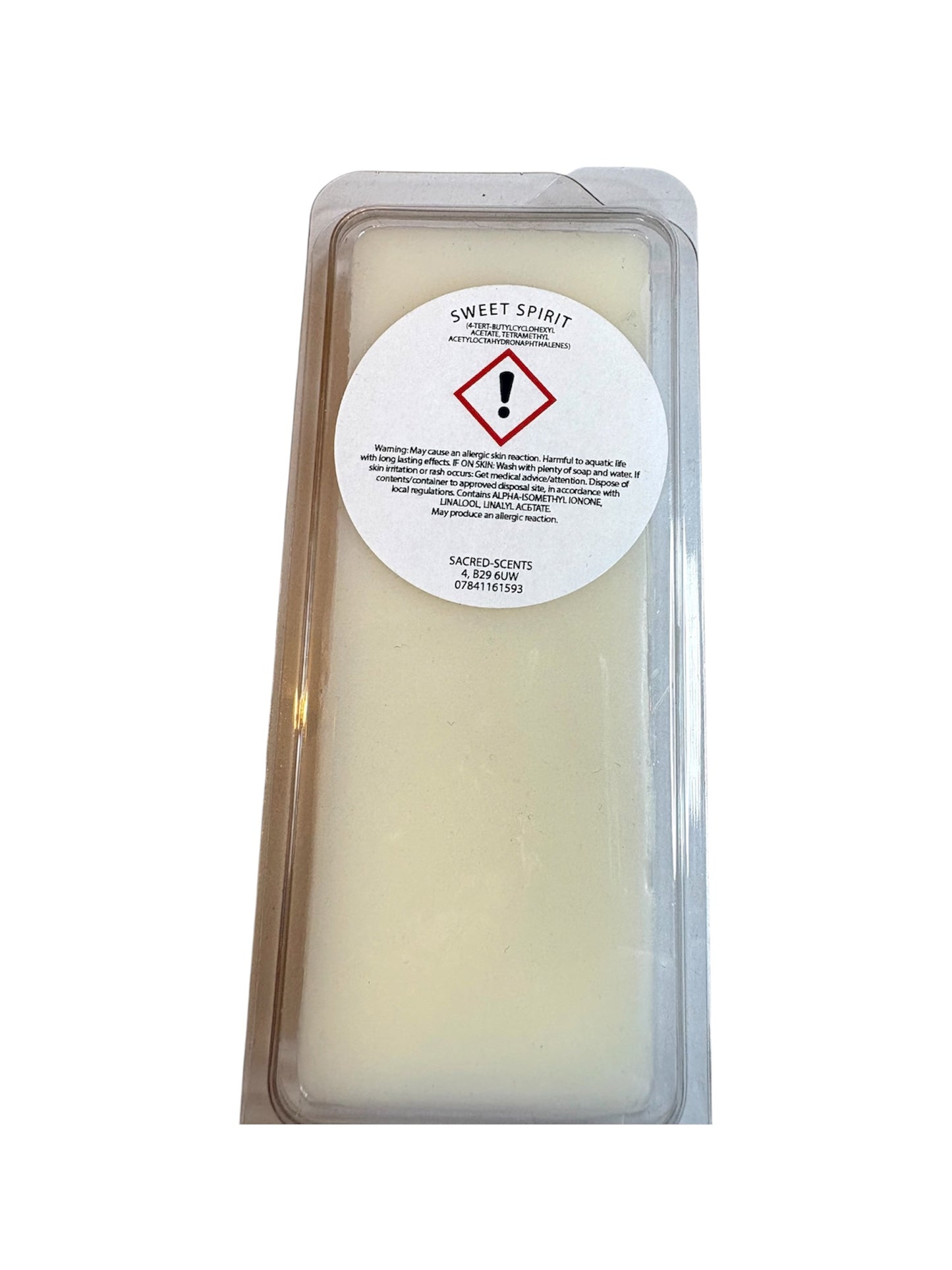 Sweet Spirit Wax Melt Clamshell