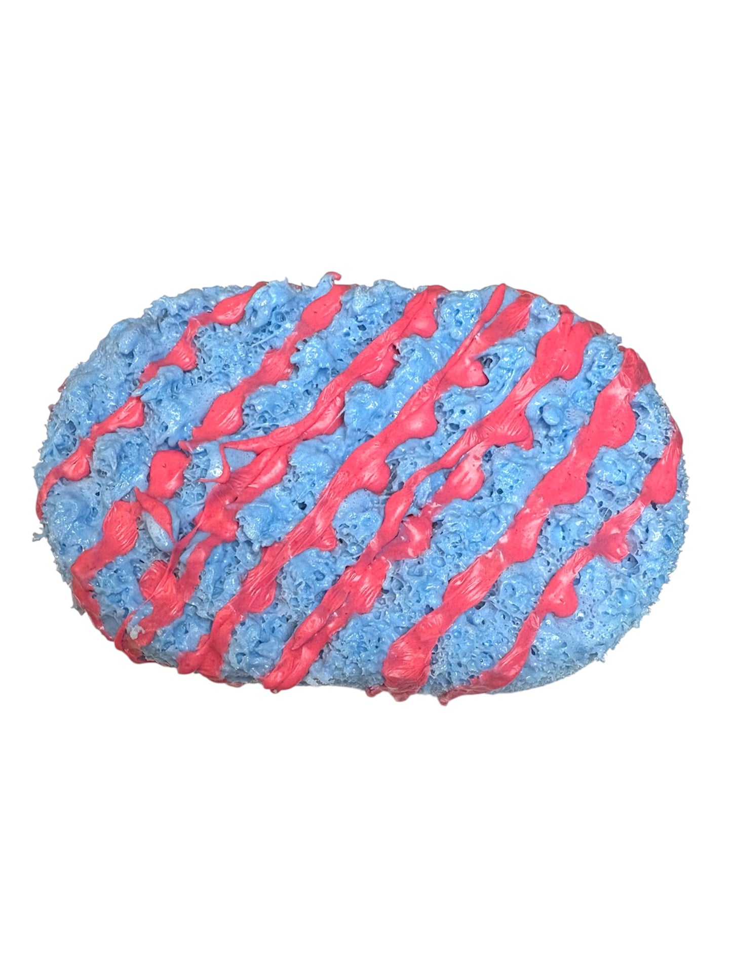 Blue Raspberry Scented Exfoliating Soap Sponge