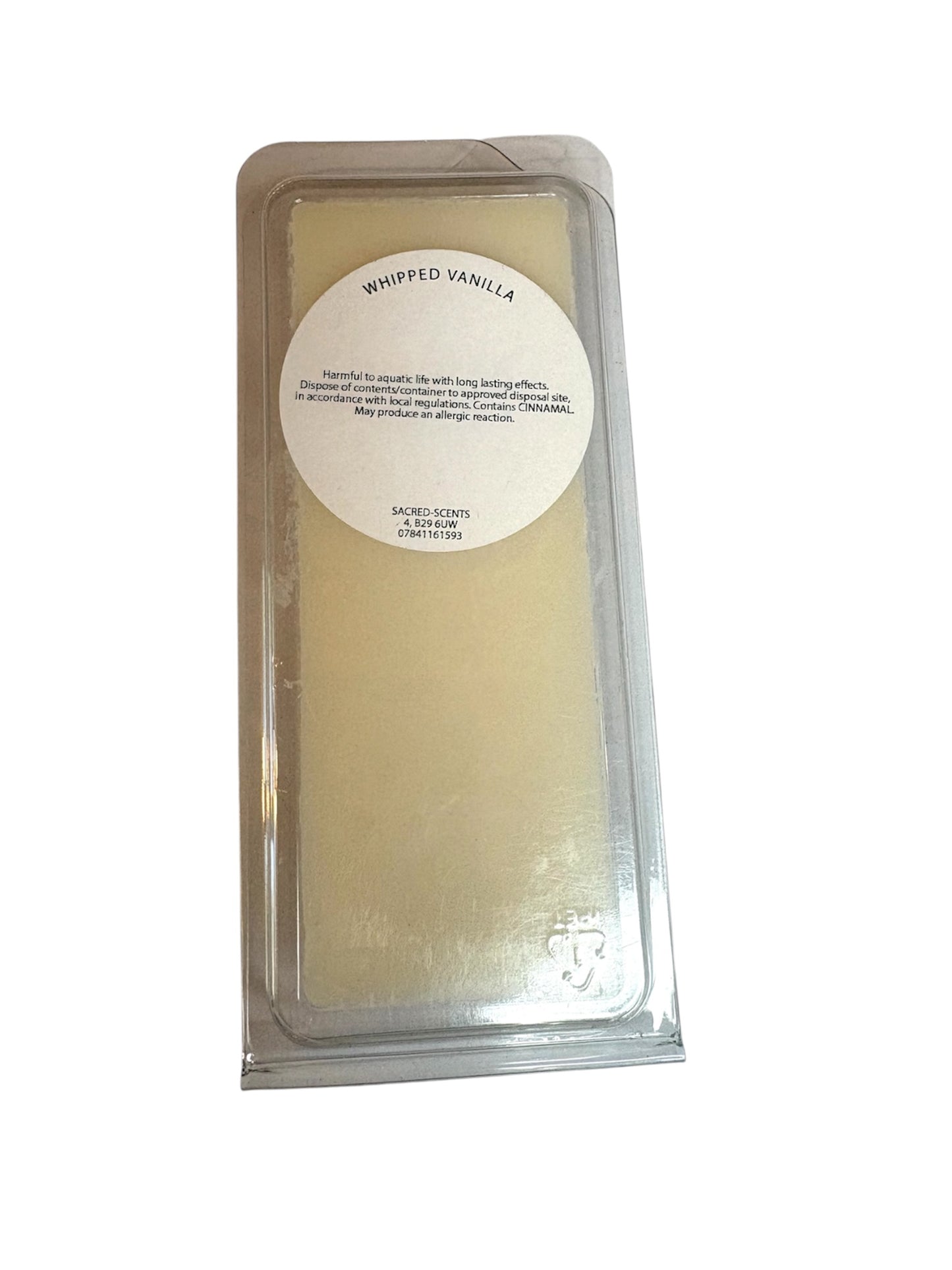 Whipped Vanilla Wax Melt Clamshell