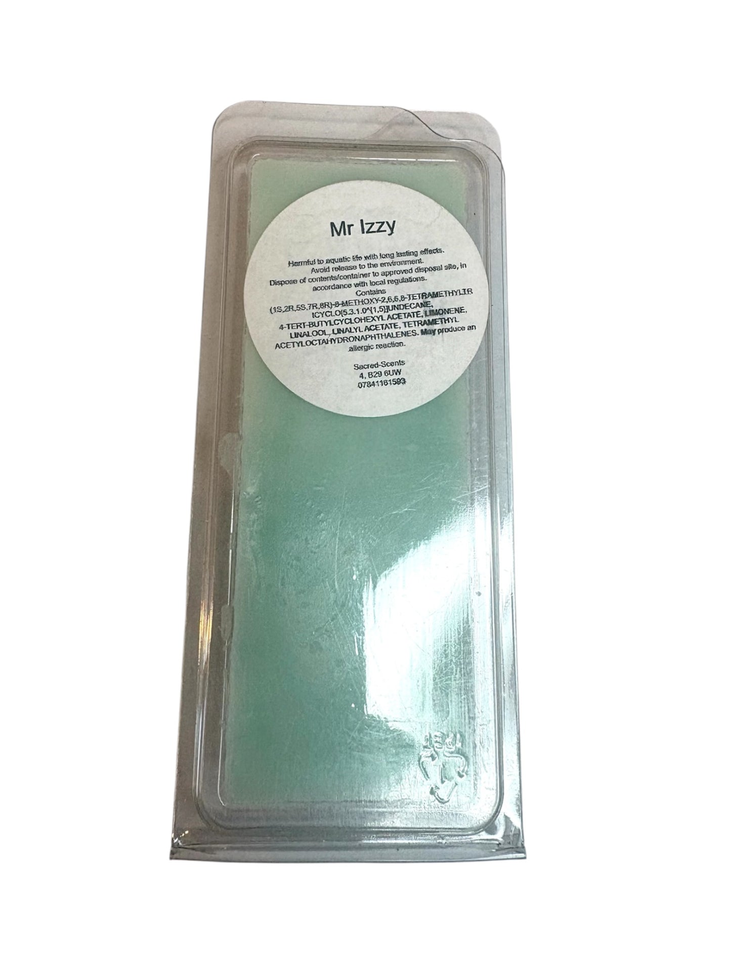 Mr Izzy Wax Melt Clamshell