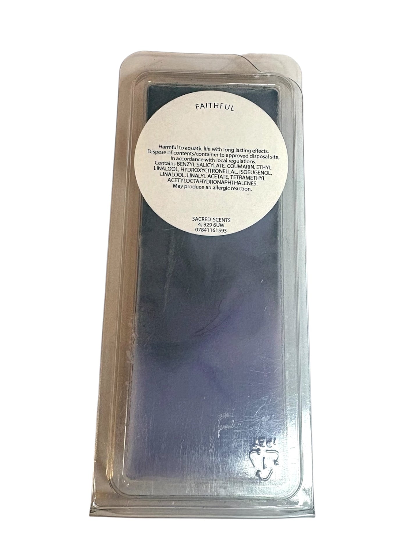 Faithful Wax Melt Clamshell