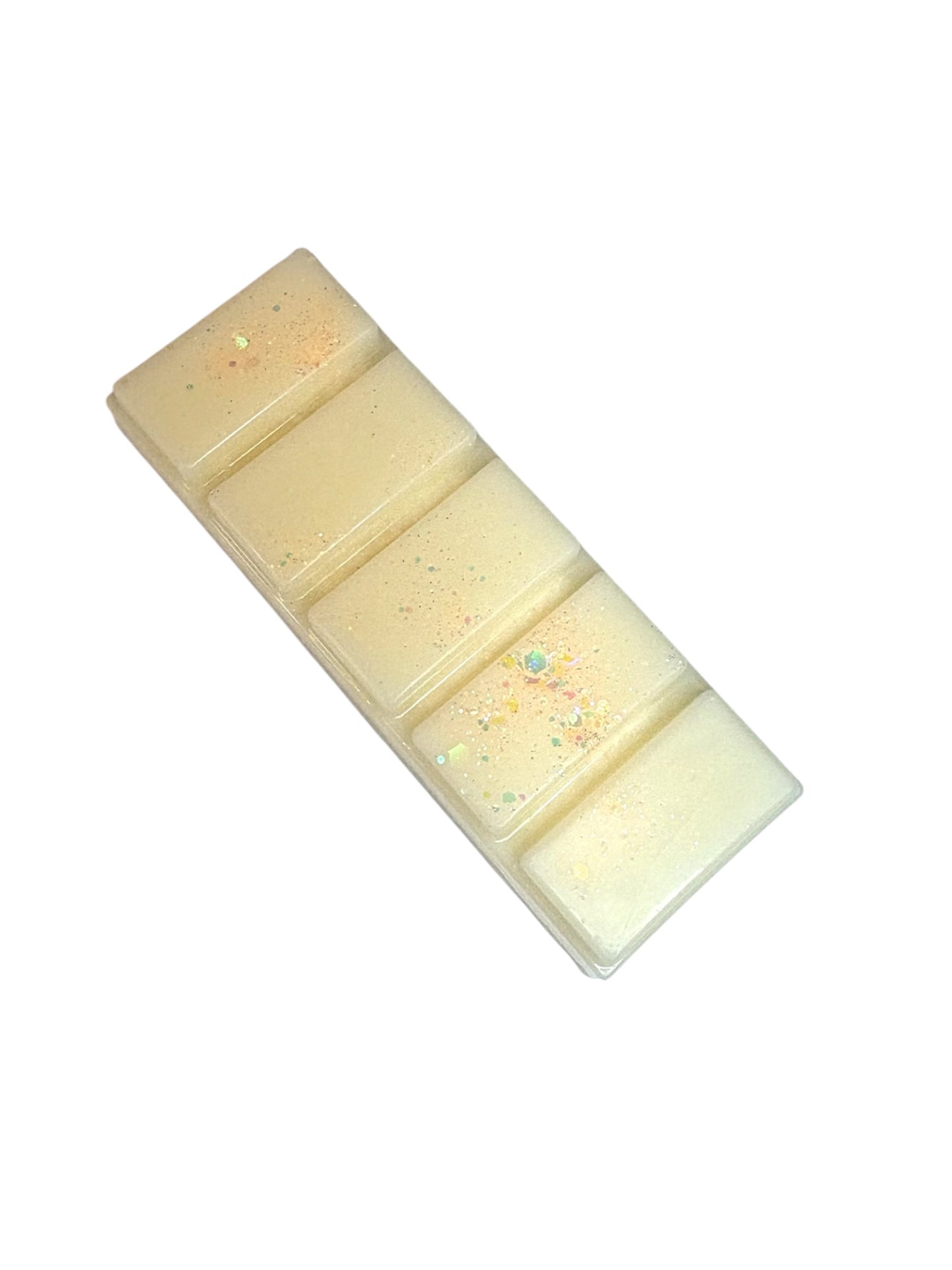 Apricot & Peach Cobbler wax melt clamshell