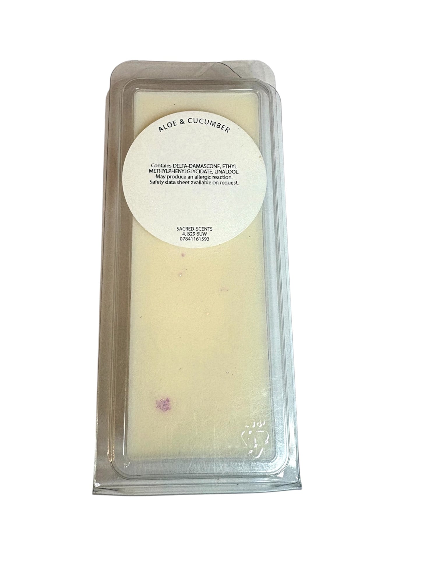 Aloe & Cucumber Wax Melt Clamshell