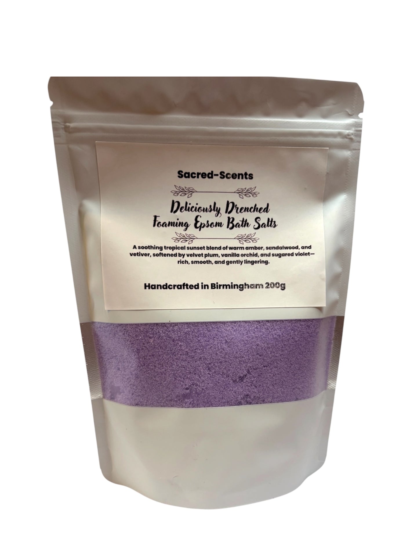 Foaming Bath Salts 200g