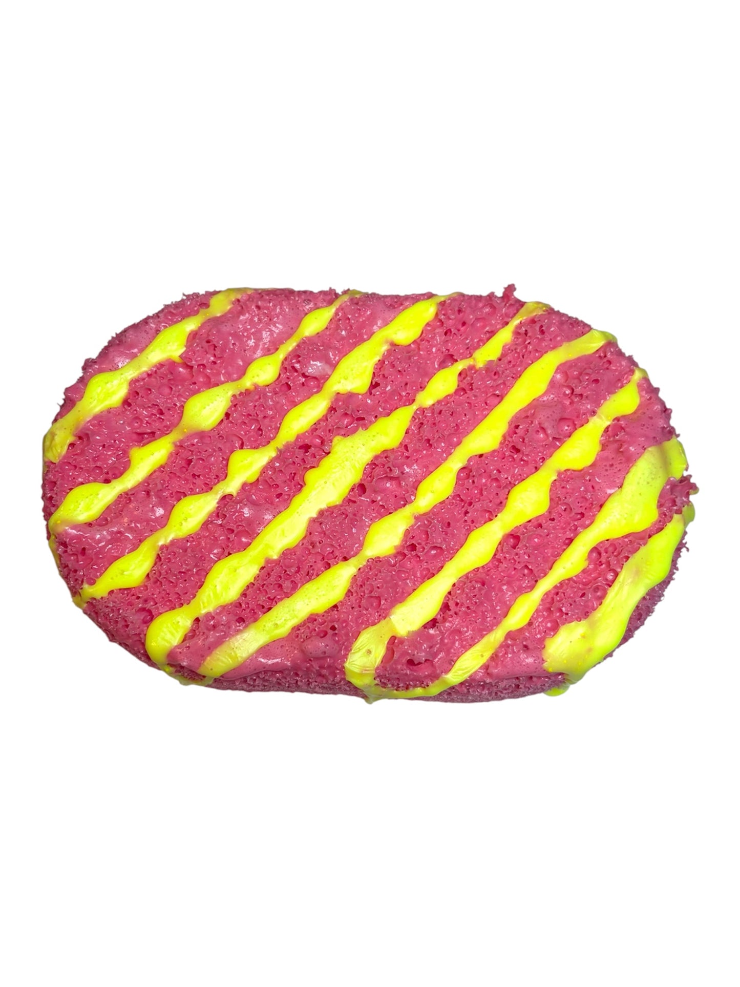 Rhubarb & Custard Scented Exfoliating Soap Sponge
