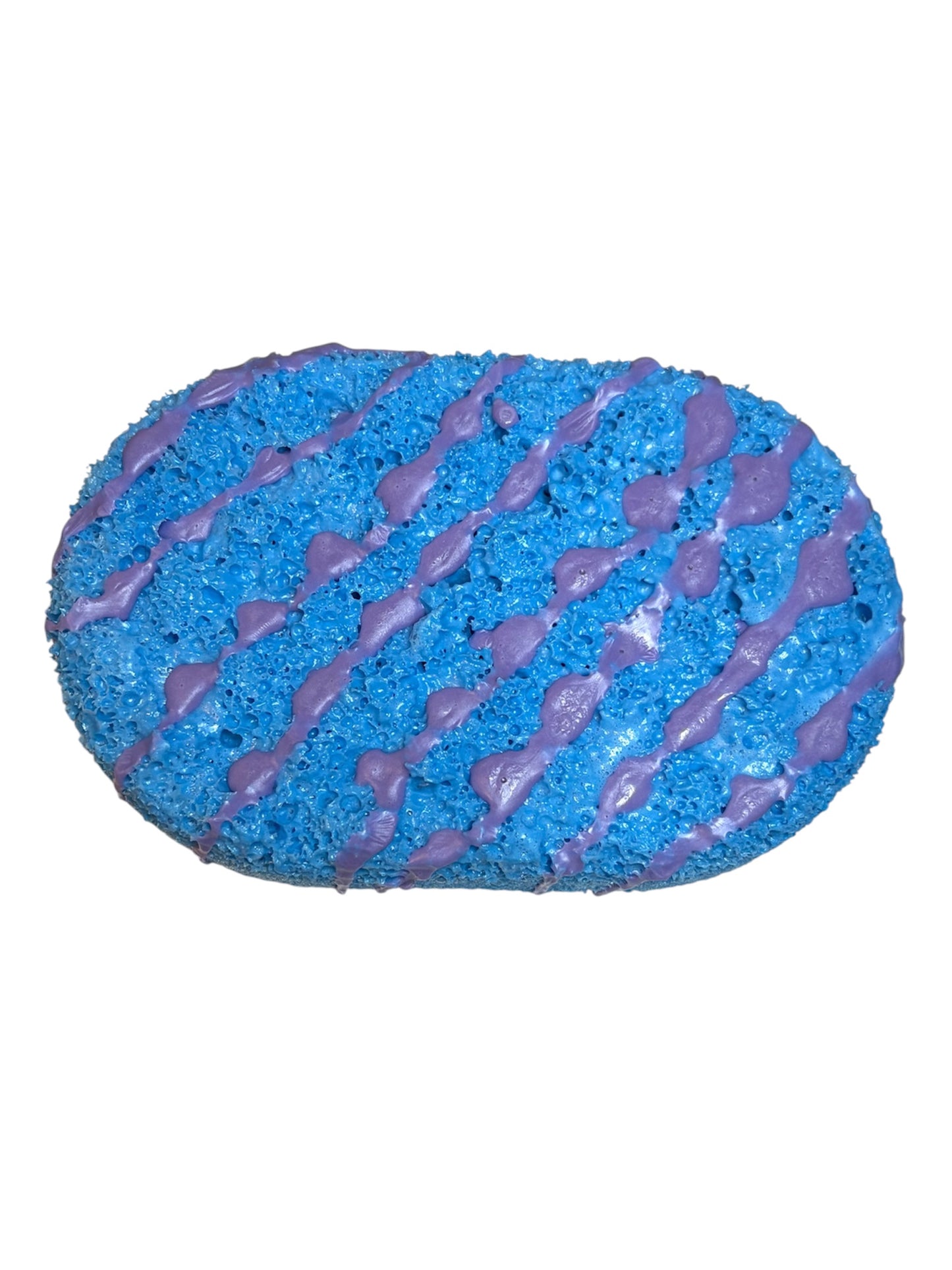 Dark Plum & Sandalwood Scented Exfoliating Soap Sponge