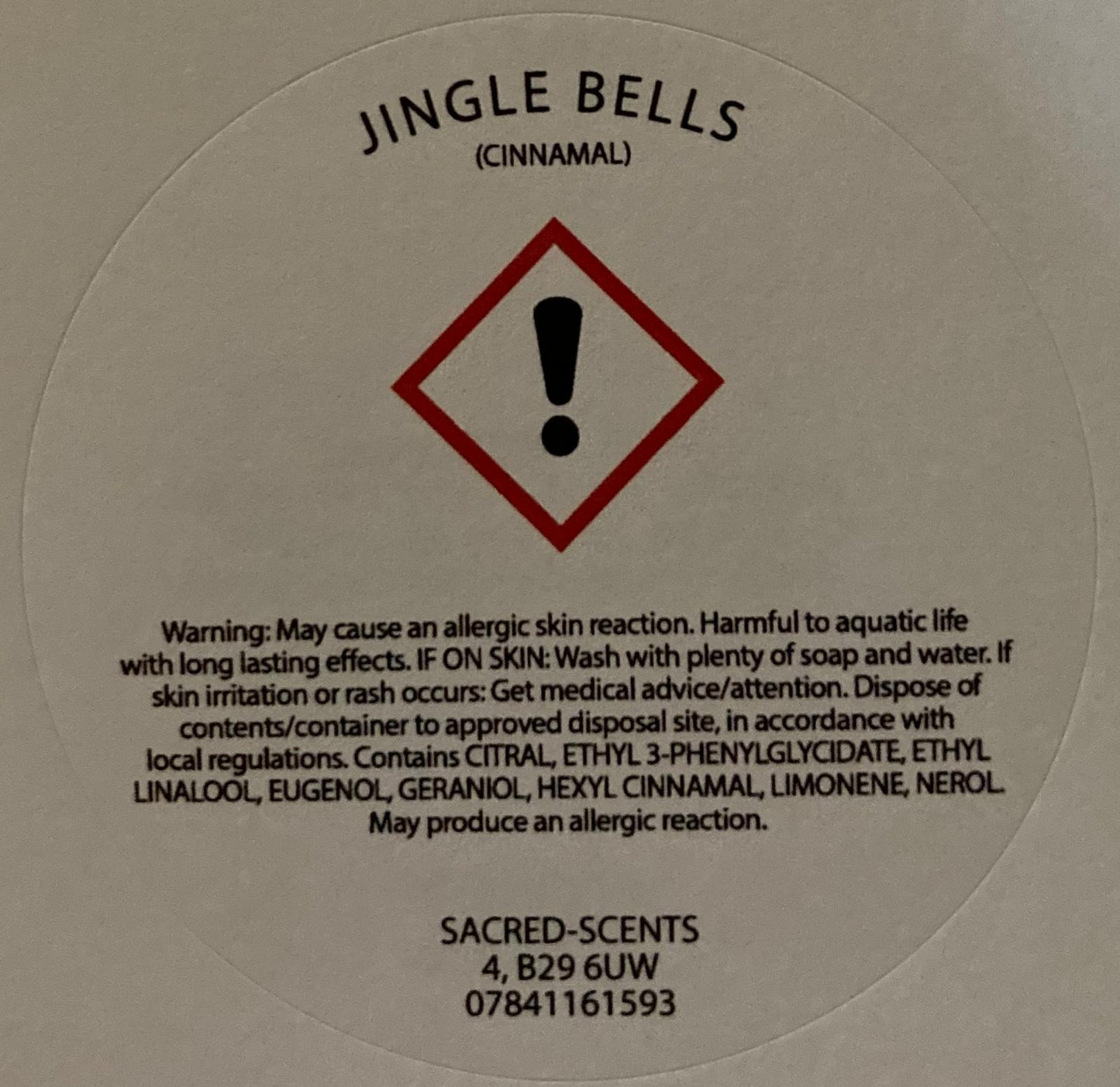 Polar Express Golden Ticket wax melt shape