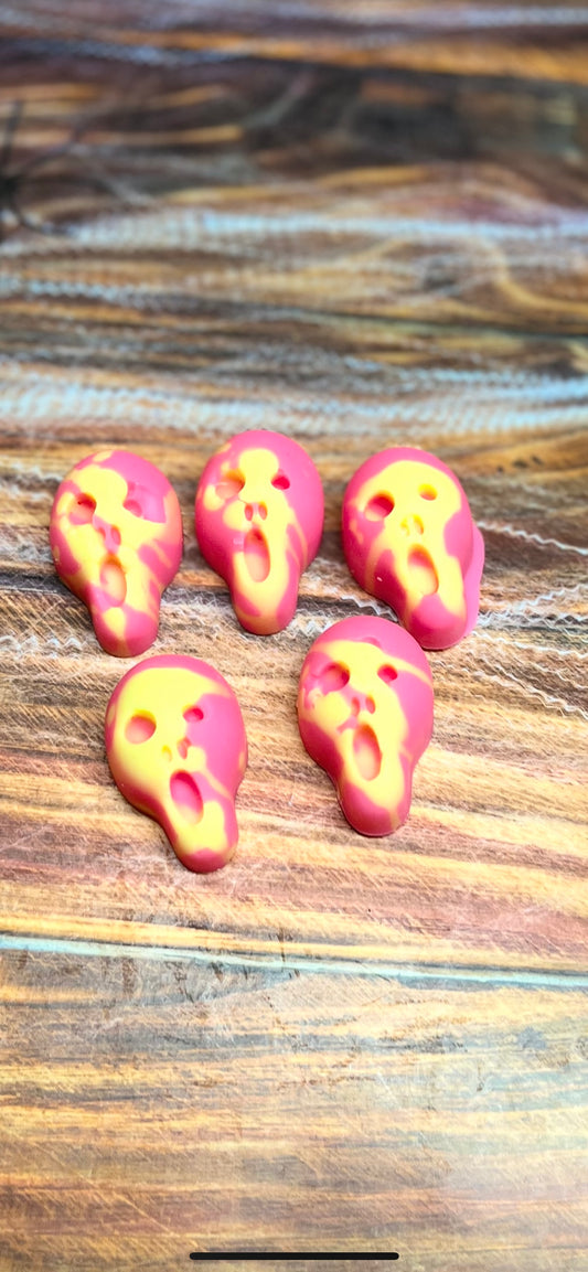 Halloween Scream Face wax melt shapes