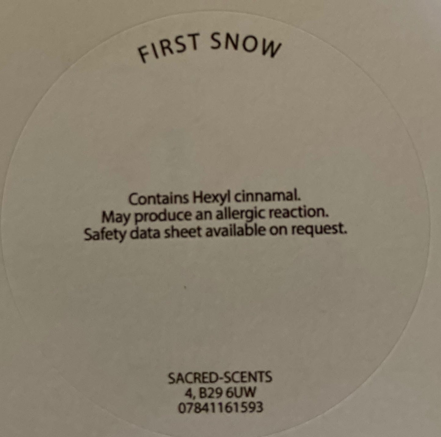 Polar Express Golden Ticket wax melt shape