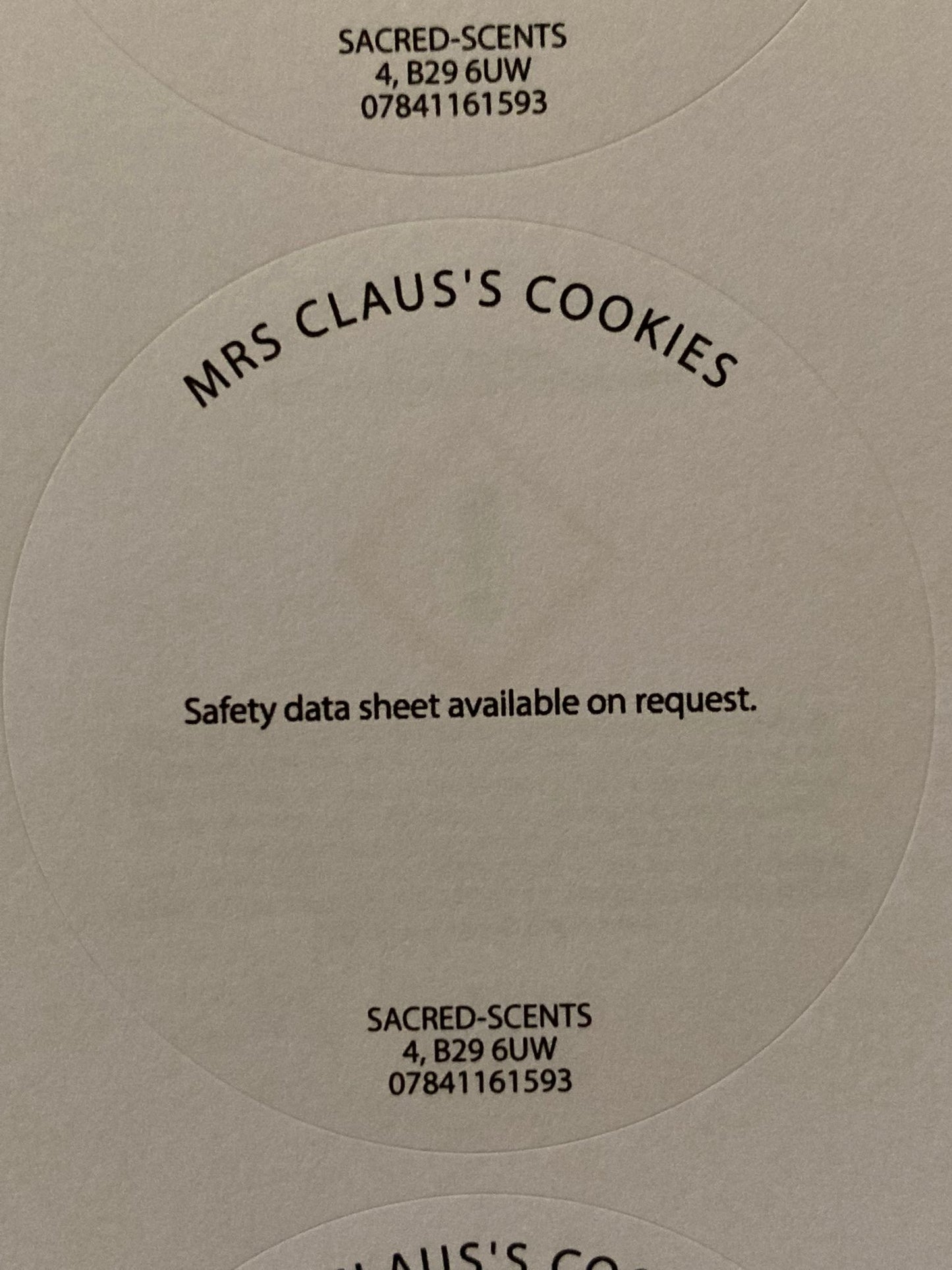 Polar Express Golden Ticket wax melt shape